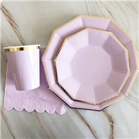 Paper plate  diamond 7/9 inch