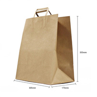 Kraft food paper bag from DisposablesInc.com. The best import service in China. Import your disposable items and products from us. 