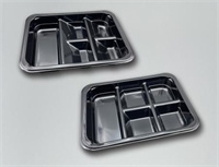 CPET  tray from DisposablesInc.com. The best import service in China. Import your disposable items and products from us.