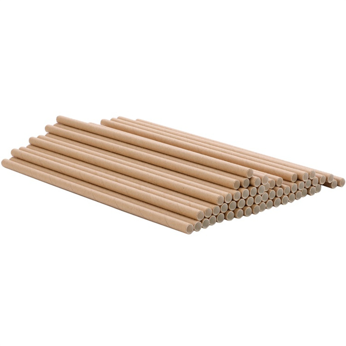 Kraft paper straw