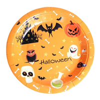 Paper plate for Halloween