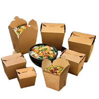Takeaway noodle paper box