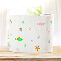 Kitchen tissue  with printing