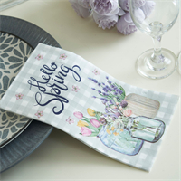 Napkin with printing