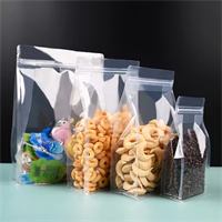 Plastic bag with zipper