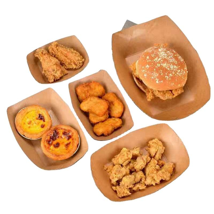 paper food tray from DisposablesInc.com. The best import service in China. Import your disposable items and products from us.