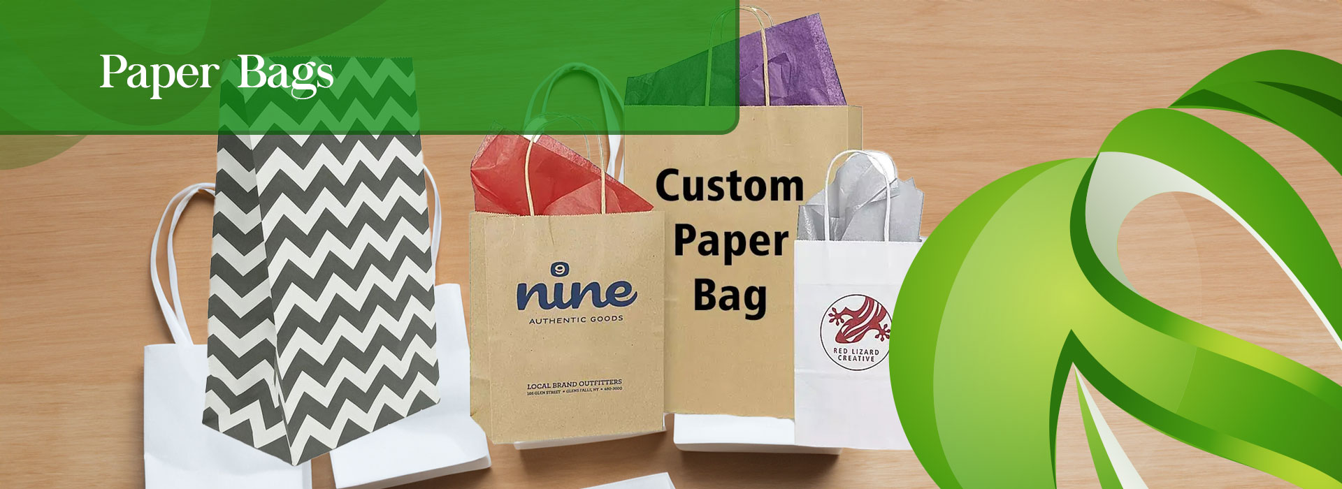 Import disposable paper bags from DisposablesInc.com
