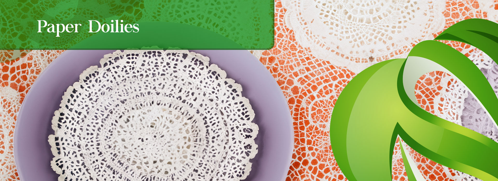 Import disposable paper doilies from DisposablesInc.com