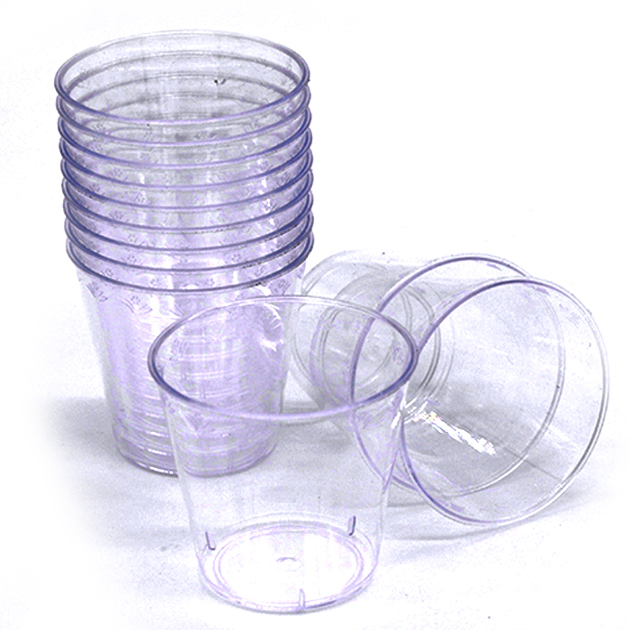 Clear whiskey cup 1oz