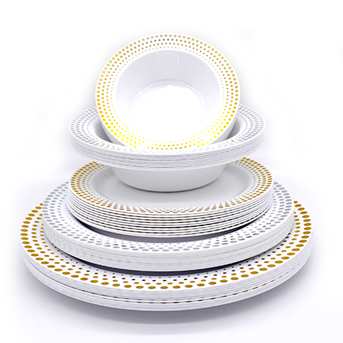 PS plate /bowl with hot stamping 